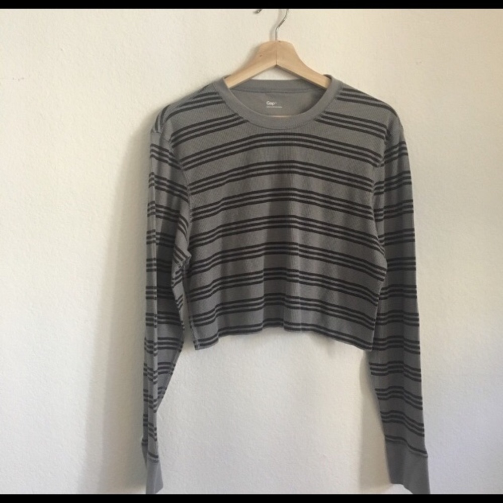 Vintage Gap Striped Crop Top